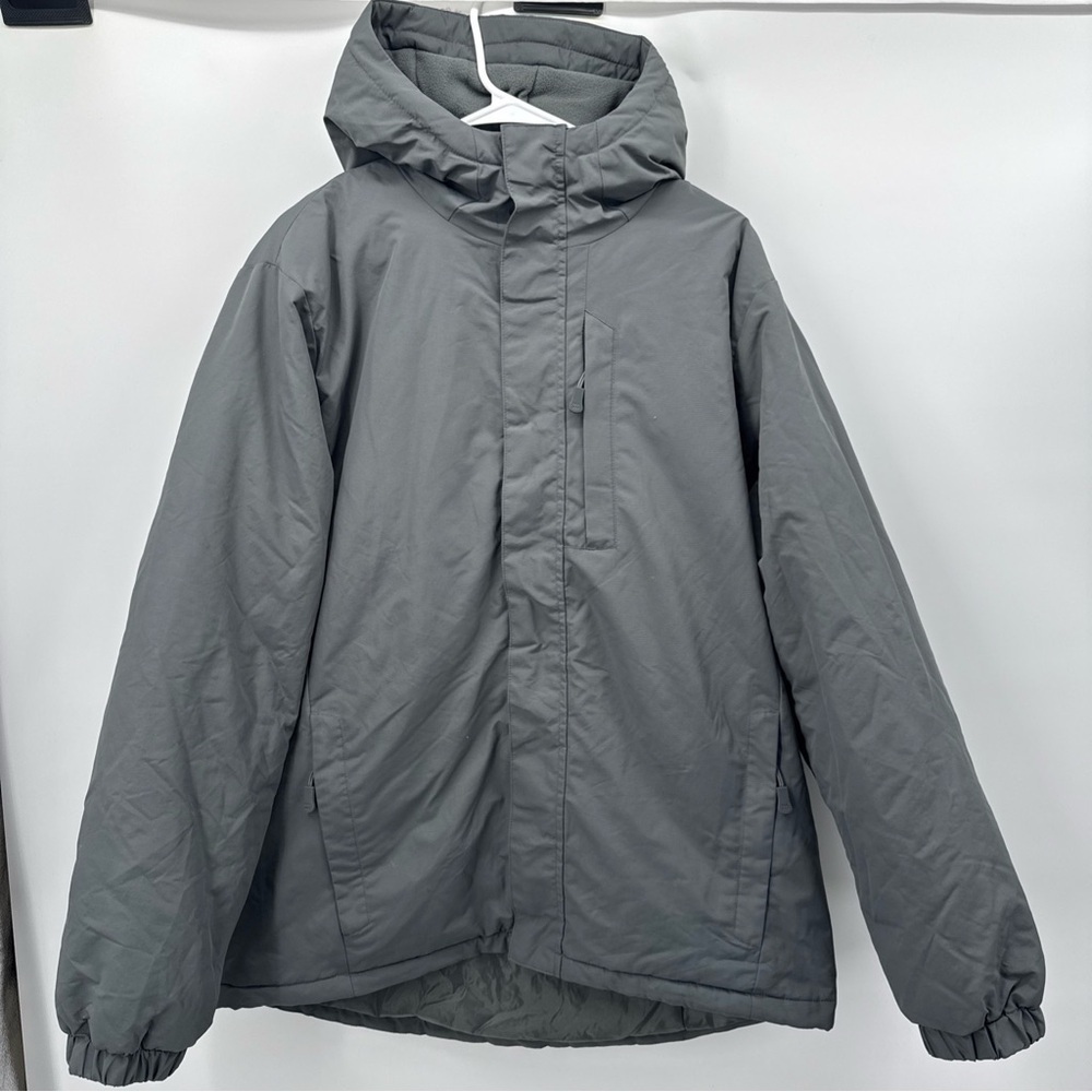 All In Motion Cold Weather Jacket Gray Sz L Unisex Water Resistant